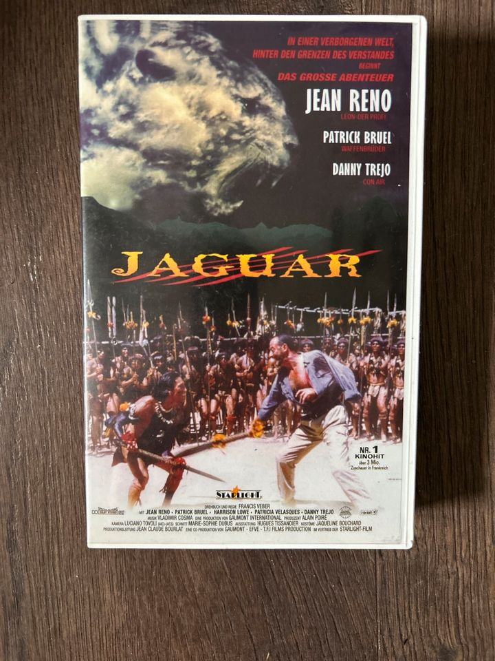 VHS Videokassette Jaguar Jean Reno Startlight in Spenge