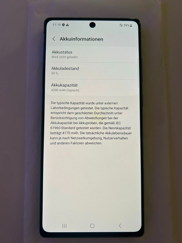 Samsung Galaxy Note 20 5G in Magdeburg