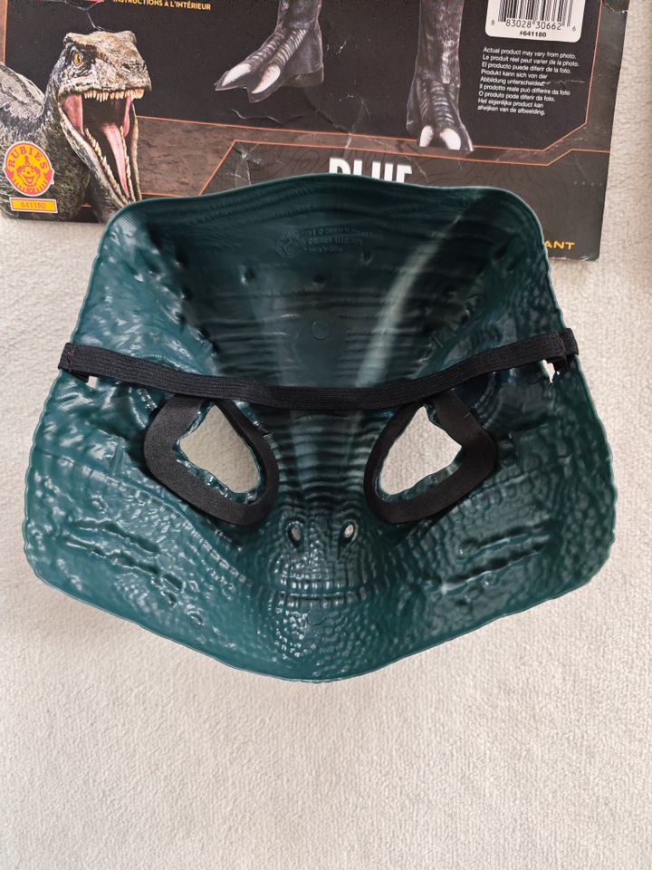 Jurassic World Velociraptor Blue Kostüm mit Maske 134 / 140 in Bremen