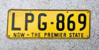 KFZ KENNZEICHEN NUMMERNSCHILD AUSTRALIEN AUSTRALIA Sachsen-Anhalt - Petersberg (Saalekreis) Vorschau