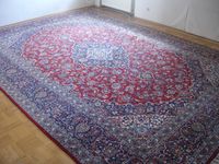 Alter Perser Teppich Orientteppich Isfahan rot blau 385x270cm Hessen - Grävenwiesbach Vorschau