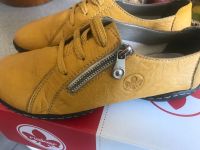 Gelbe Damen Schuhe, Leder, rieker 38 Brandenburg - Storkow (Mark) Vorschau