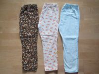 3 St. Stoffhose Handmade 110 116 Blumen Sterne bunt Sachsen - Radebeul Vorschau