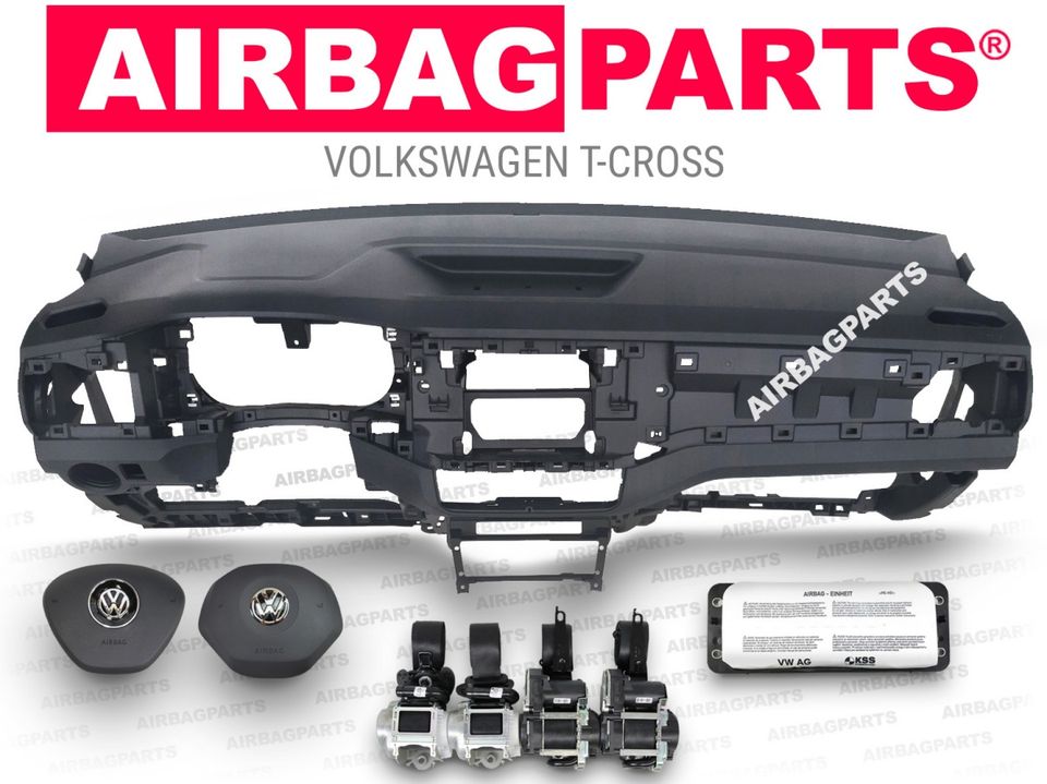 VOLKSWAGEN VW T-CROSS Armaturenbrett Airbag Satz in Bremen