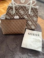 Guess shopper beige weiss Hessen - Maintal Vorschau