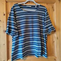 gestreiftes Shirt gr. 44/46 Tchibo Women Limited 100% Baumwolle Niedersachsen - Friedeburg Vorschau