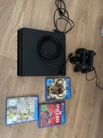 PlayStation P4 Slim mit 2 Controller & Controller Ladestation Bayern - Engelthal Vorschau