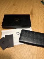 MCM Zip Around Wallet Portemonnaie in black schwarz Visetos Bayern - Waidhaus Vorschau