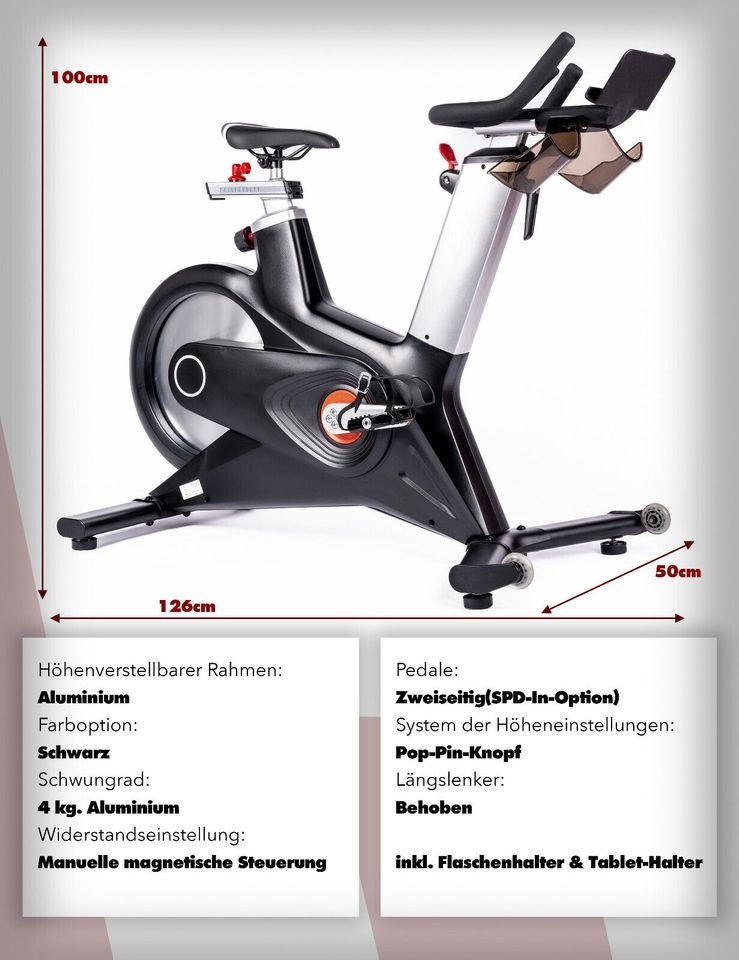 Indoor Cycling Bike NEU und originalverpackt in Aue