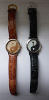 2 Yin Yang Damen Uhren ohne Batterie, Armband schwarz braun Bayern - Forchheim Vorschau