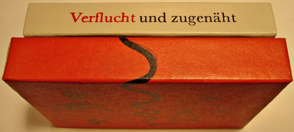 Minibuch „Verflucht und zugenäht“ DDR in Ilmenau