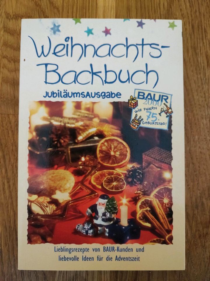 Weihnachtsbackbuch Rezepte Baur Versand in Ebern