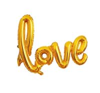 Riesen XXXL Gold Love Letter Hochzeit Folien Ballon 108x65cm Kreis Pinneberg - Halstenbek Vorschau