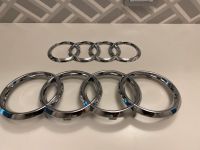 Audi A6/RS6 (4G) Ringe silber und Emblem Bayern - Wendelstein Vorschau