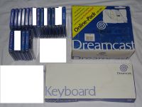 Sega Dreamcast Konsole in OVP Spiele, Tastatur, Kabel, Zubehör Bayern - Thüngersheim Vorschau
