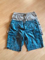 Shorts kariert beige + blau Gr. 54 Bayern - Grafrath Vorschau