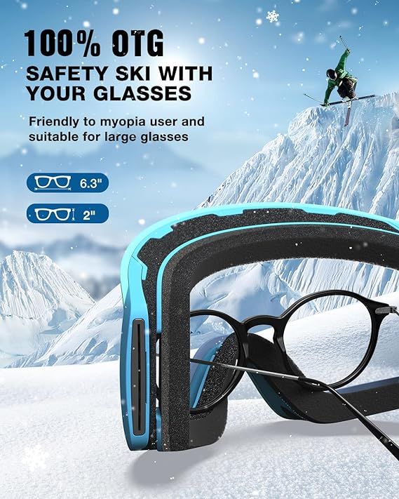 ZIONOR  Snowboardbrille Skibrille in Hillscheid