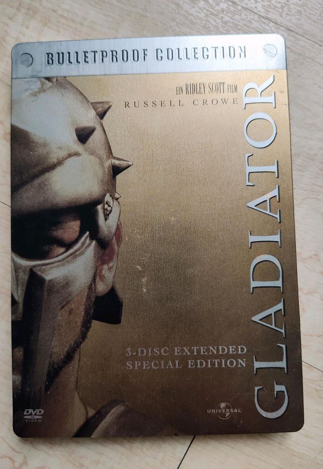 Gladiator Bulletproof Edition 3 DVDs im Steelbook in Köln