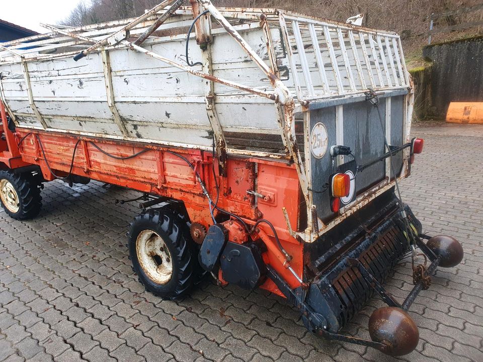 Ladewagen für Reform Muli 145 in Siegsdorf