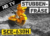 Herder Stubbenfräse für Bagger SCE-630H | Baumstumpffräse Bagger Bayern - Eggenfelden Vorschau