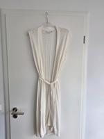 Sommer Strickweste/Strickjacke, lang ohne Arm, hellbeige, Gr. L Hessen - Lich Vorschau