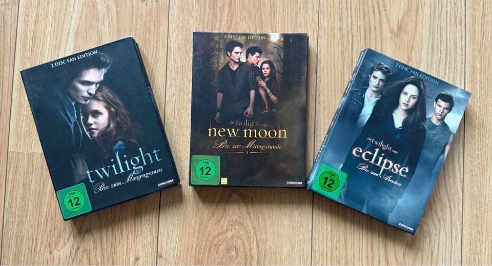 DVDs „Die Twilight-Saga“: Twilight, New Moon und Eclipse in Potsdam