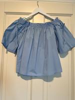 H&M Bluse hellblau - Stretch-Baumwolle Bergedorf - Kirchwerder Vorschau