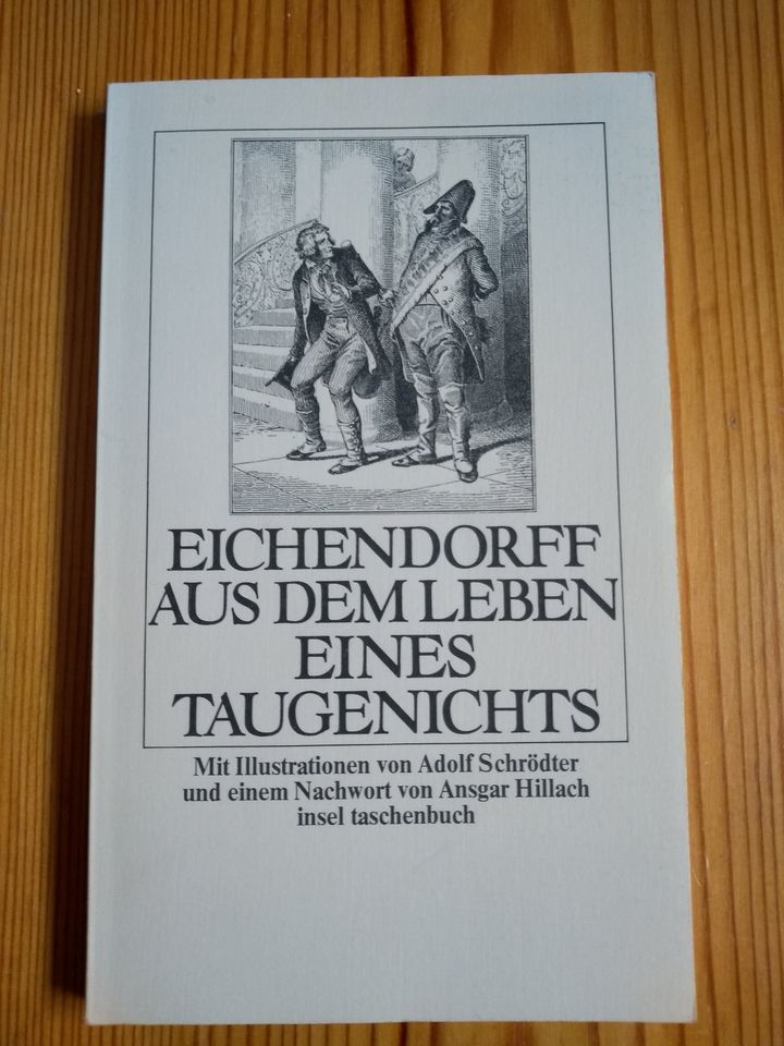 Joseph Eichendorff: Aus dem Leben eines Taugenichts. Insel TB 202 in Berlin