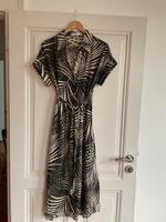 MANGO Hemdblusenkleid Kleid schwarz/ beige mit Gürtel GrS TOP! Nordrhein-Westfalen - Minden Vorschau