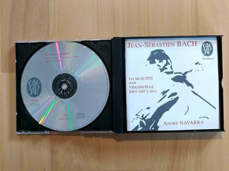 Jean-Sébastien Bach, André Navarra-Les six Suites pour Viol., Rar