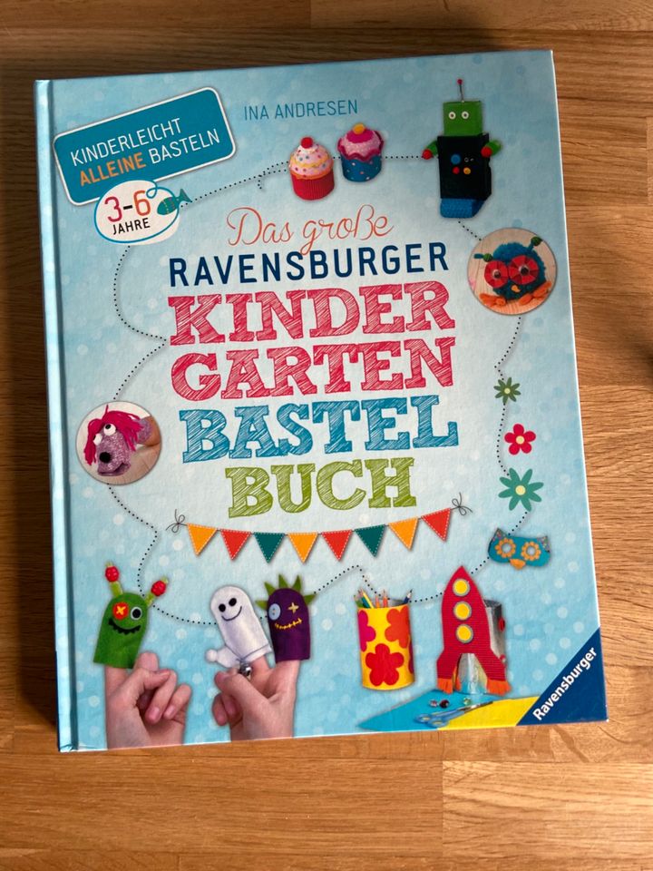 2 Bastelbücher Kinder 3-6 Jahre Ravensburger in Düren