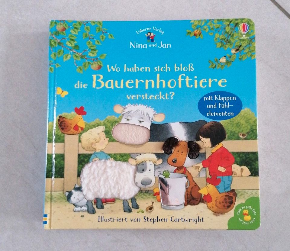 Kinderbuch (Fühlbuch mit Klappen) in Burgoberbach