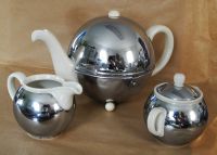 Kugelkanne Bauscher Bauhaus Art Deco DRP Zucker Milch Set 60er Baden-Württemberg - Gerabronn Vorschau