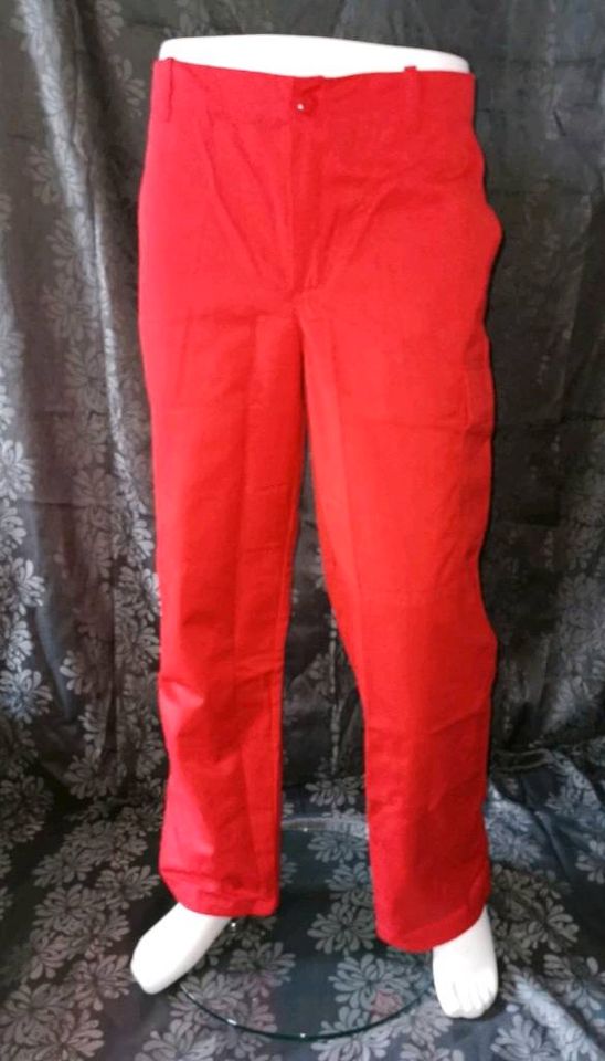 Herren beb Arbeitsbundhose Blau Rot Gr. 25, 46, 50, 98, 110, 114 in Colditz