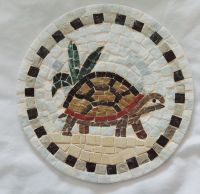 Wunderschön! Römisches Mosaik Original aus Tunesien Schildkröte G Baden-Württemberg - Heidelberg Vorschau