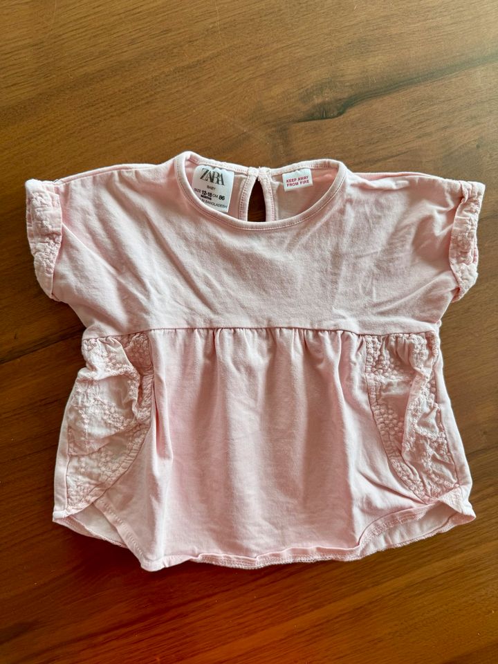 Süßes Shirt! Wie neu! (Gr. 86, ZARA) in Frankfurt am Main