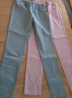 Pieces Jeggings Hosen rosa Mint Set Gr. 38 Hessen - Lauterbach (Hessen) Vorschau