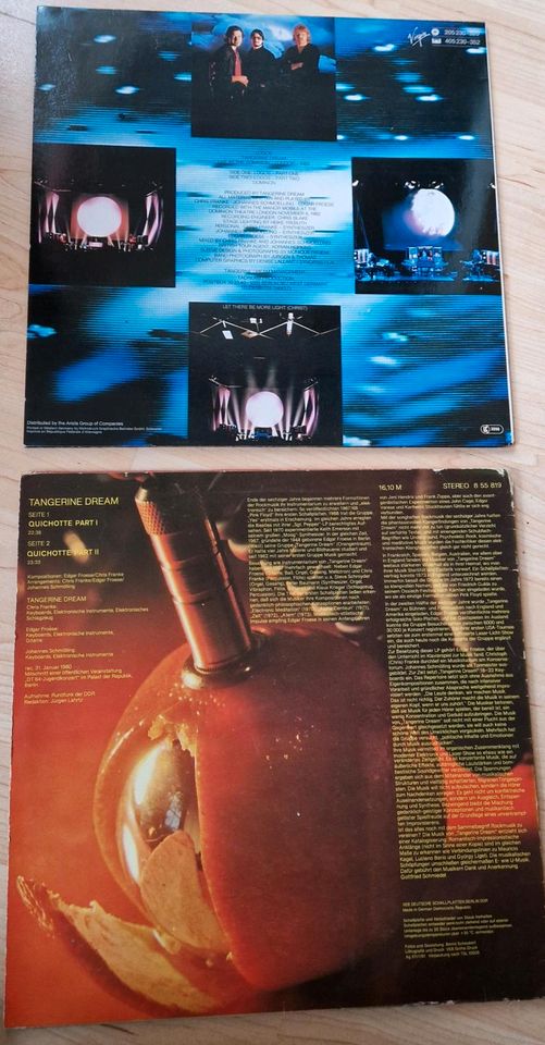 Tangerine Dream 2 LPs in Berlin