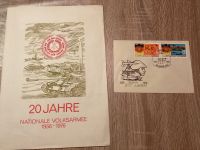 DDR Briefmarken-Gedenkblatt A4 „20 Jahre NVA“ Brandenburg - Potsdam Vorschau