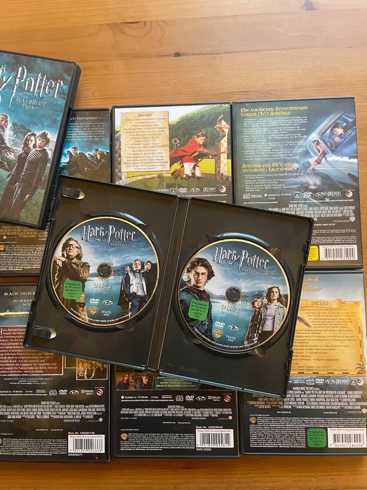 DVD Sammlung Harry Potter alle Teile in Marburg