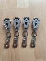 4 Doppellongen-Umlenkrollen mit Karabiner Schleswig-Holstein - Norderstedt Vorschau