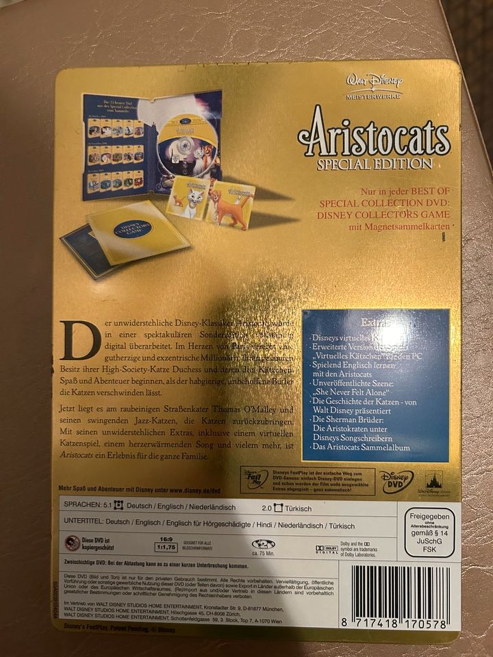 Aristocats DVD - Special gold Disney in Centrum
