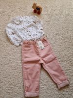 Kinder Mädchen Kleidung Set Hose h&m Bluse zara Größe 86 Bayern - Würzburg Vorschau