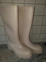 Gummistiefel/ Regenstiefel Gr. 41 neuwertig  Cremefarben Bayern - Wertingen Vorschau