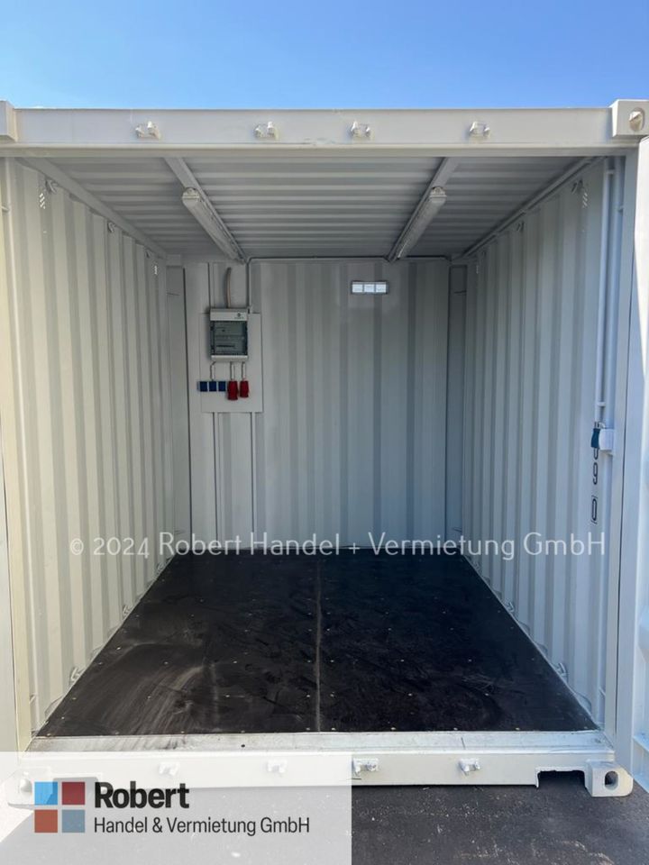 Umbau Containerabdach Side Door Abdach Unterstand Terasse Eventcontainer in Cloppenburg