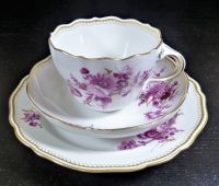 Meissen 3 tlg. Kaffeegedeck Blume 6 Goldgräser 1.Wahl Rheinland-Pfalz - Emmelshausen Vorschau