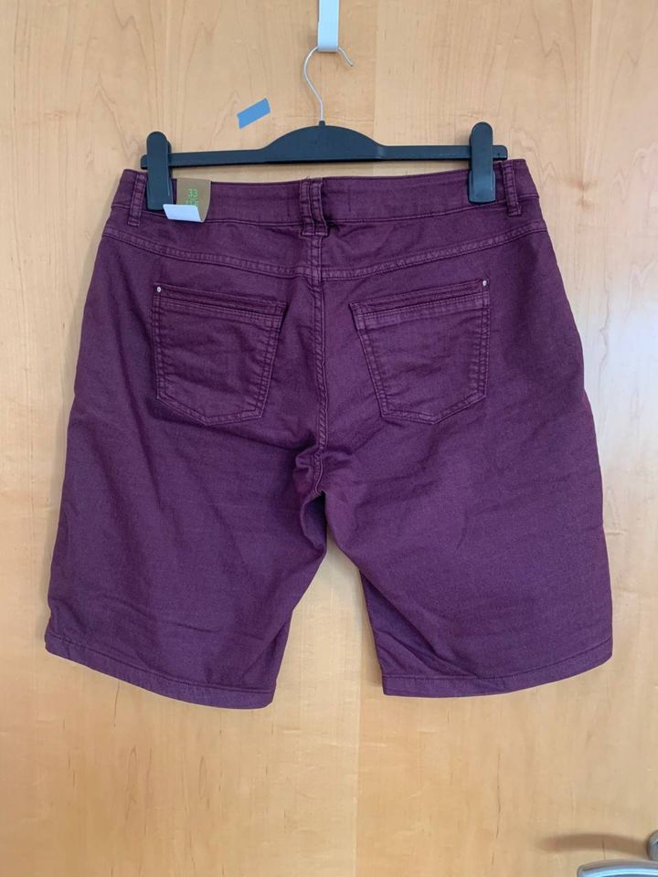 Cecil New York Bermuda kurze Hose Short Weite 33 42 44 46 lila be in Langen (Hessen)