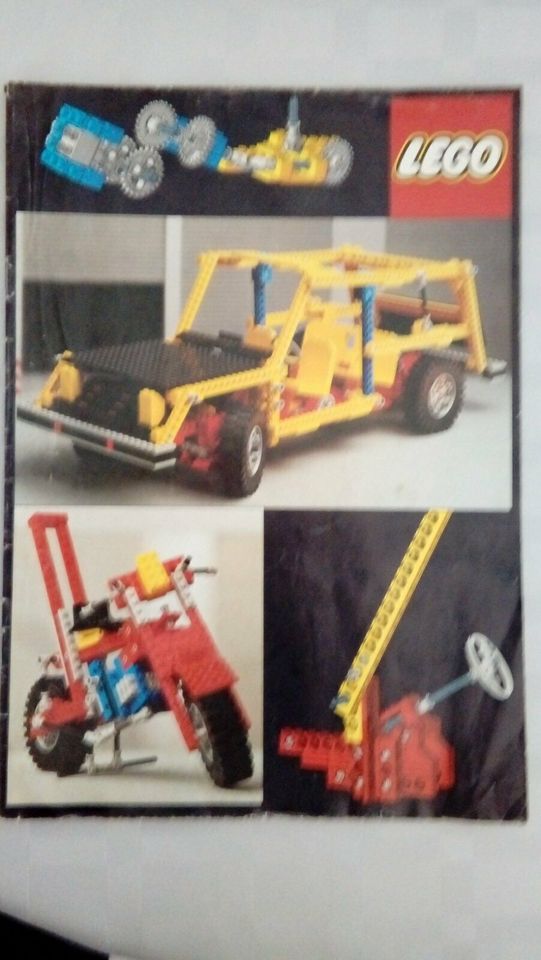 Lego Programm "Technik wie in der Wirklichkeit" 1978 und 1980 in Frankfurt am Main
