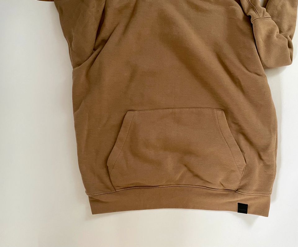 Pull and Bear brauner Hoodie S Oversized in Lorch