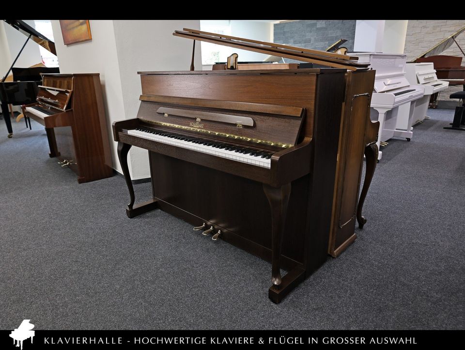 Sehr schönes Schimmel Klavier, 108 Chippendale, Mahagoni natur in Altenberge